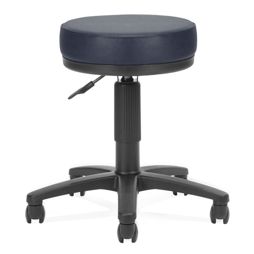 Anti-Microbial/Anti-Bacterial Vinyl Utilistool, Navy. The main picture.